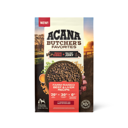 ACANA Dog Grain-Free BUTCHR FAVE Beef 4#