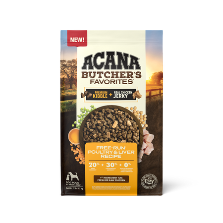 ACANA Dog Grain-Free BUTCHR FAVE POUL 17#