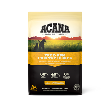 ACANA Dog Grain-Free FRUN POUL 4.5#