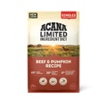 ACANA Dog Grain-Free SNGLS Beef Pumpkin 4.5#
