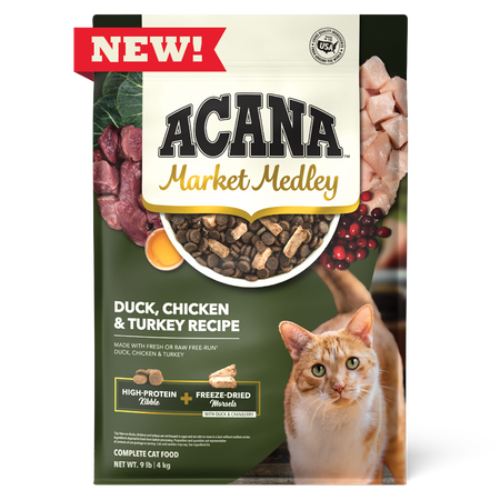 ACANA Cat Grain-Free MDLY Freeze-Dried Duck 9#