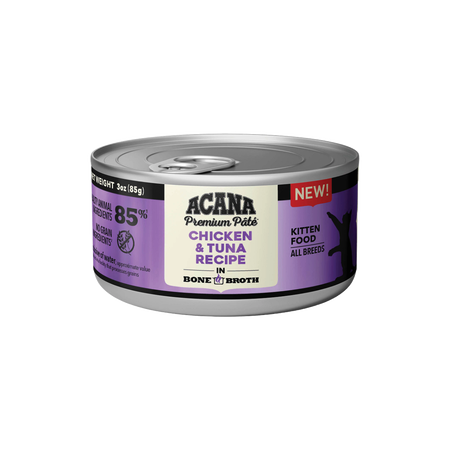 ACANA Cat Grain-Free Kitten Chicken TUNA 3OZ