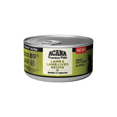 ACANA Cat Grain-Free Lamb Lamb LVR 3OZ