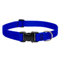 LupinePet Basic Solids Blue Adjustable Dog Collar - 1/2 in x 6-9 in