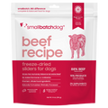 Smallbatch Freeze-Dried Raw Beef Sliders for Dogs - 14OZ