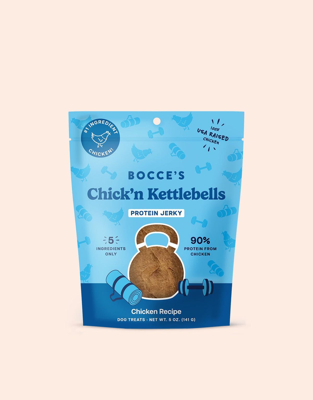 Chick'n Kettlebells Protein Jerky Cuts - 5 oz