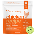Smallbatch Frozen Raw Chicken Sliders for Dogs - 3LB
