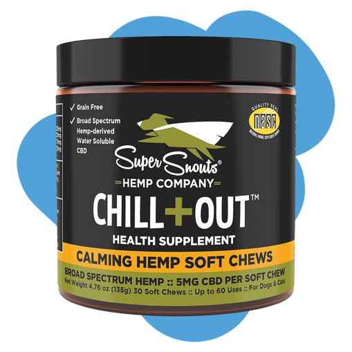 Super Snouts Chill + Out Calming Hemp Chews - 30 Count