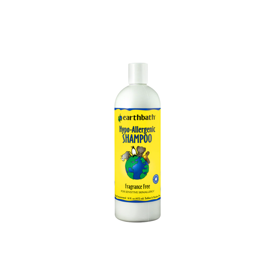 earthbath Hypoallergenic Shampoo - Fragrance Free 16OZ