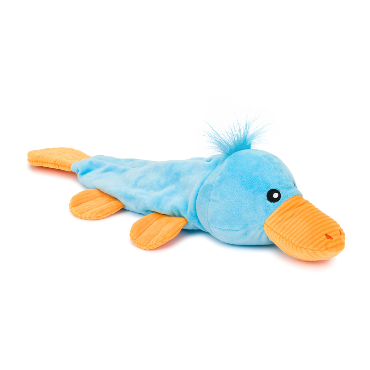 FabDog Flingy Platypus Dog Toy - 17IN