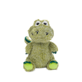 FabDog Fluffy Alligator Plush Dog Toy - 14IN