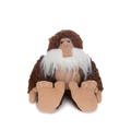FabDog Fluffy Big Foot Plush Dog Toy - 14IN