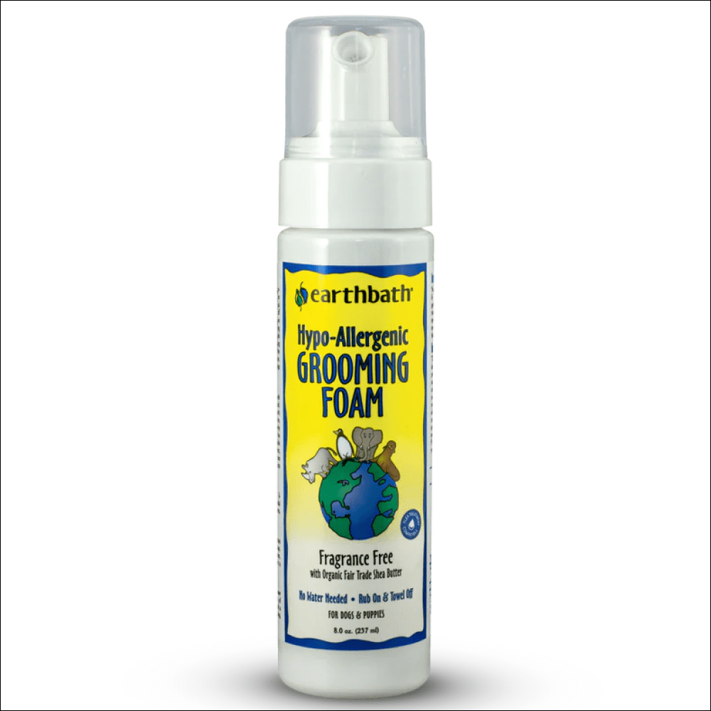earthbath Hypoallergenic Dog Grooming Foam 8OZ