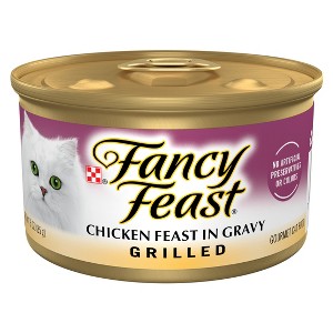 Fancy Feast Grilled Chicken Feast in Gravy Wet Cat Food - 3 oz
