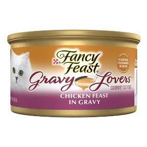 Fancy Feast Gravy Lovers Chicken Feast in Gravy Wet Cat Food - 3 oz