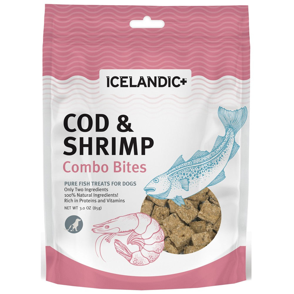 Cod & Shrimp Combo Bites Fish Dog Treats