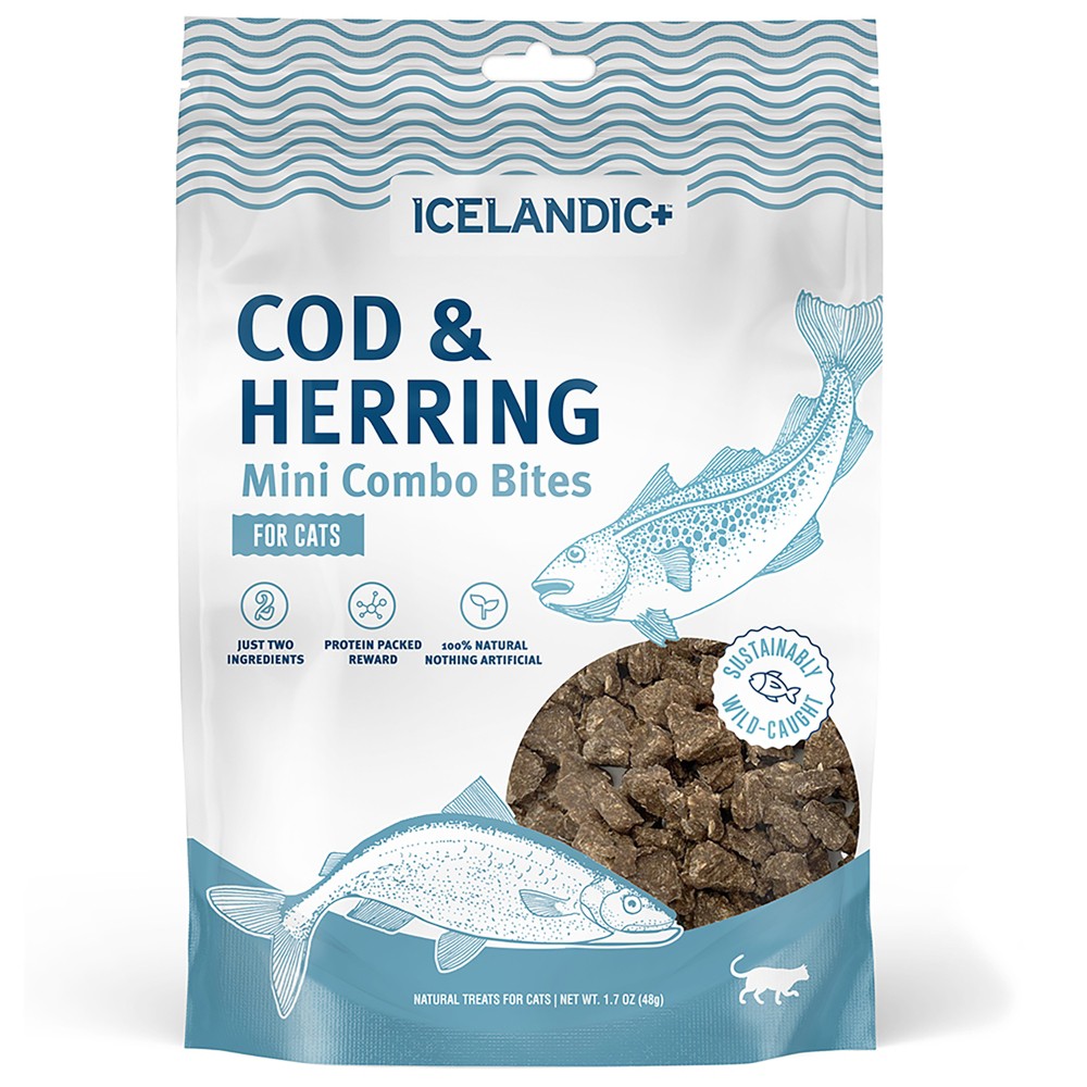 Cod & Herring Mini Combo Bites Treats for Cats