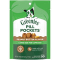 GREENIES Pill Pockets Peanut Butter Flavor Capsule Size Dog Treats - 7.9 oz / 30 ct