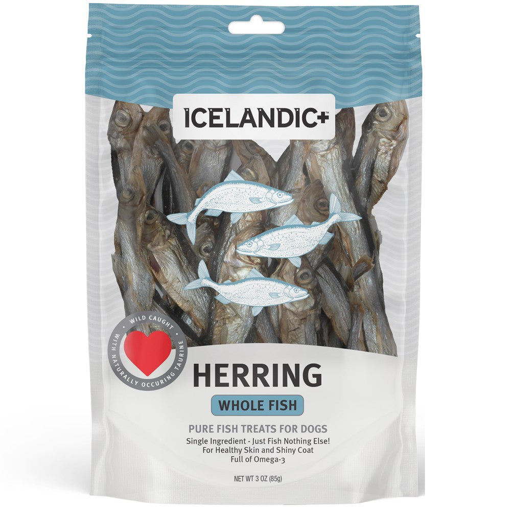 Herring Whole Fish Dog Treats - 3 oz