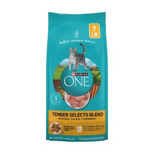 Purina ONE Tender Selects Blend with Real Chicken Dry Cat Food - 7 lb