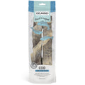 Hand Wrapped Cod Skin Long 10" Chew Sticks for Dogs - 2 Pack