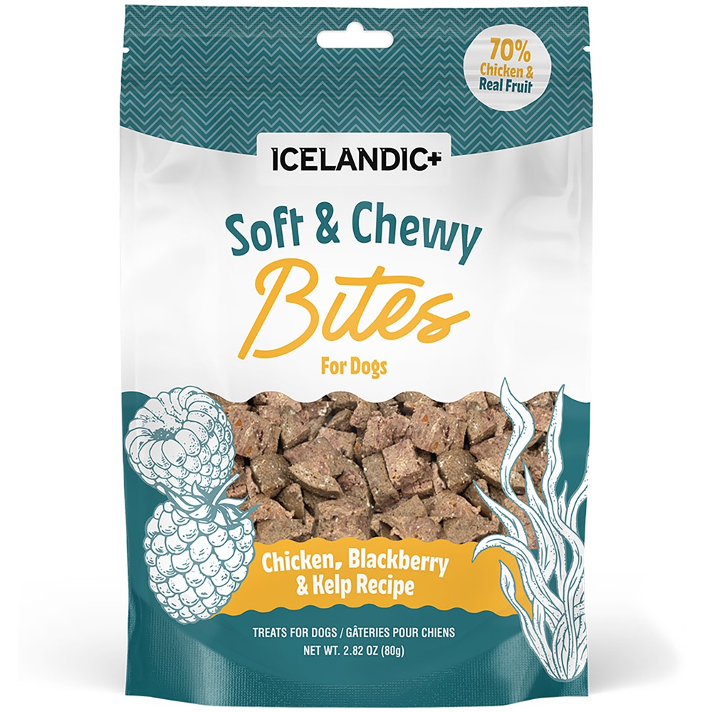 Chicken, Blackberry & Kelp Recipe Soft & Chewy Bites for Dogs