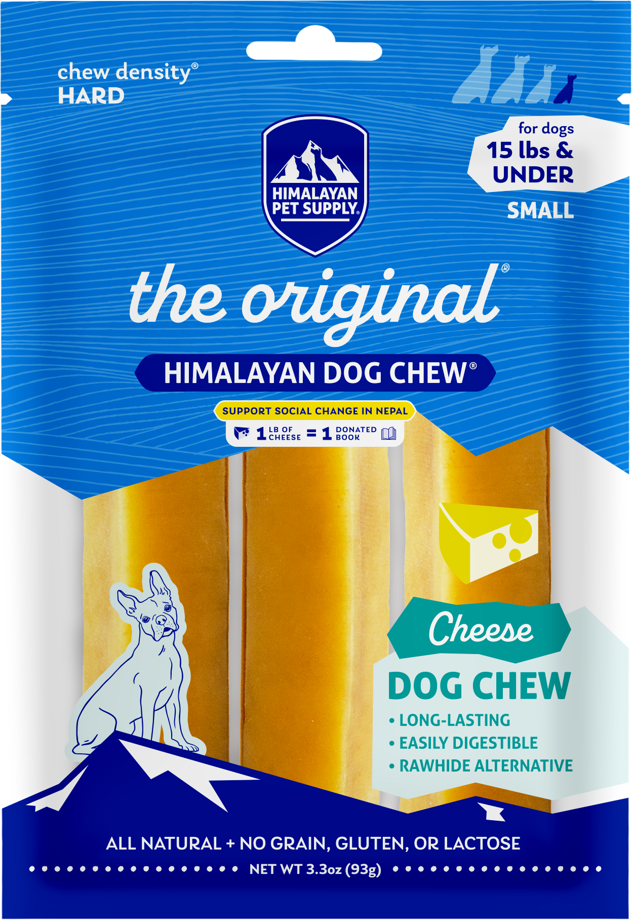 The Original Himalayan Dog Chew – Original Cheese – Small