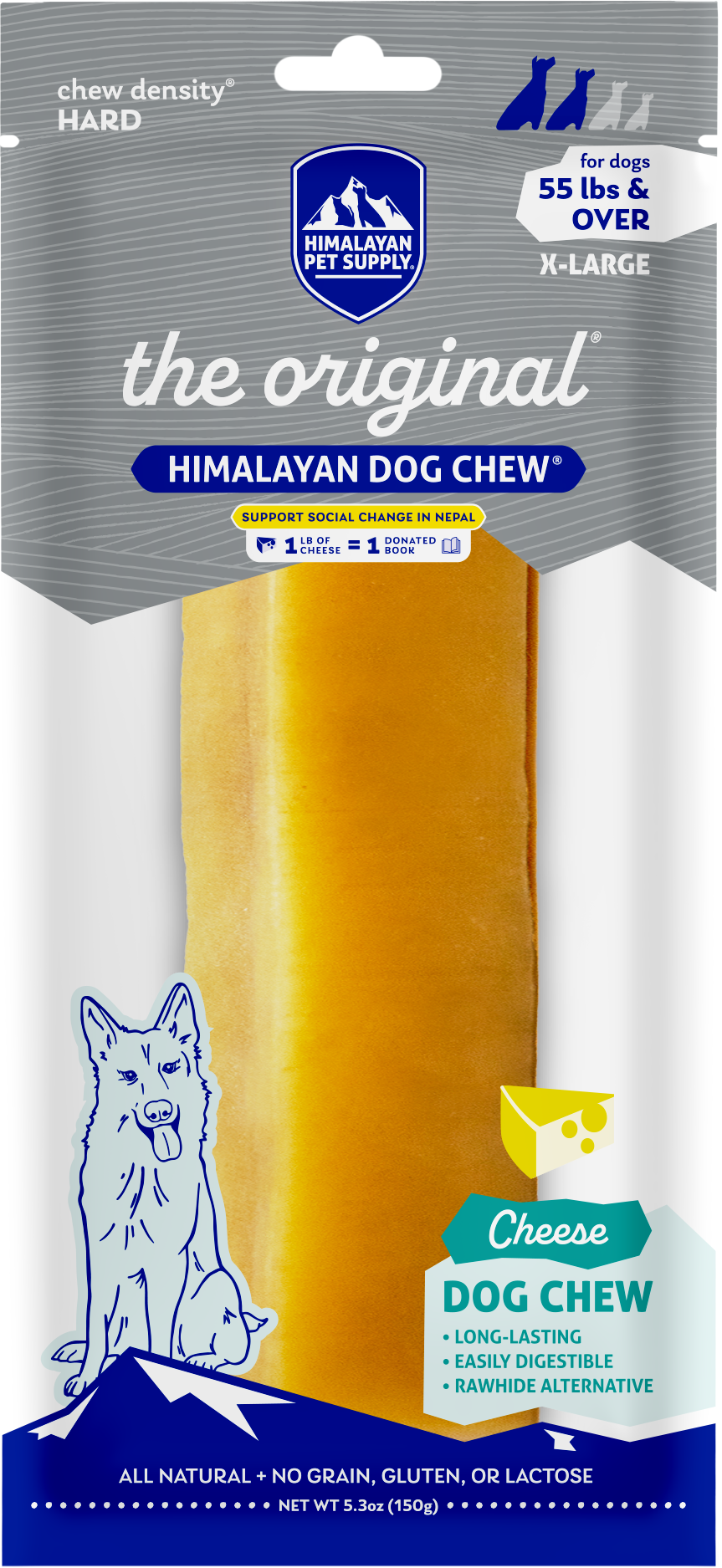 The Original Himalayan Dog Chew – Original Cheese – Extra Large