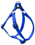 LupinePet Basic Solids Blue Step-In Dog Harness - 1 in x 24-38 in