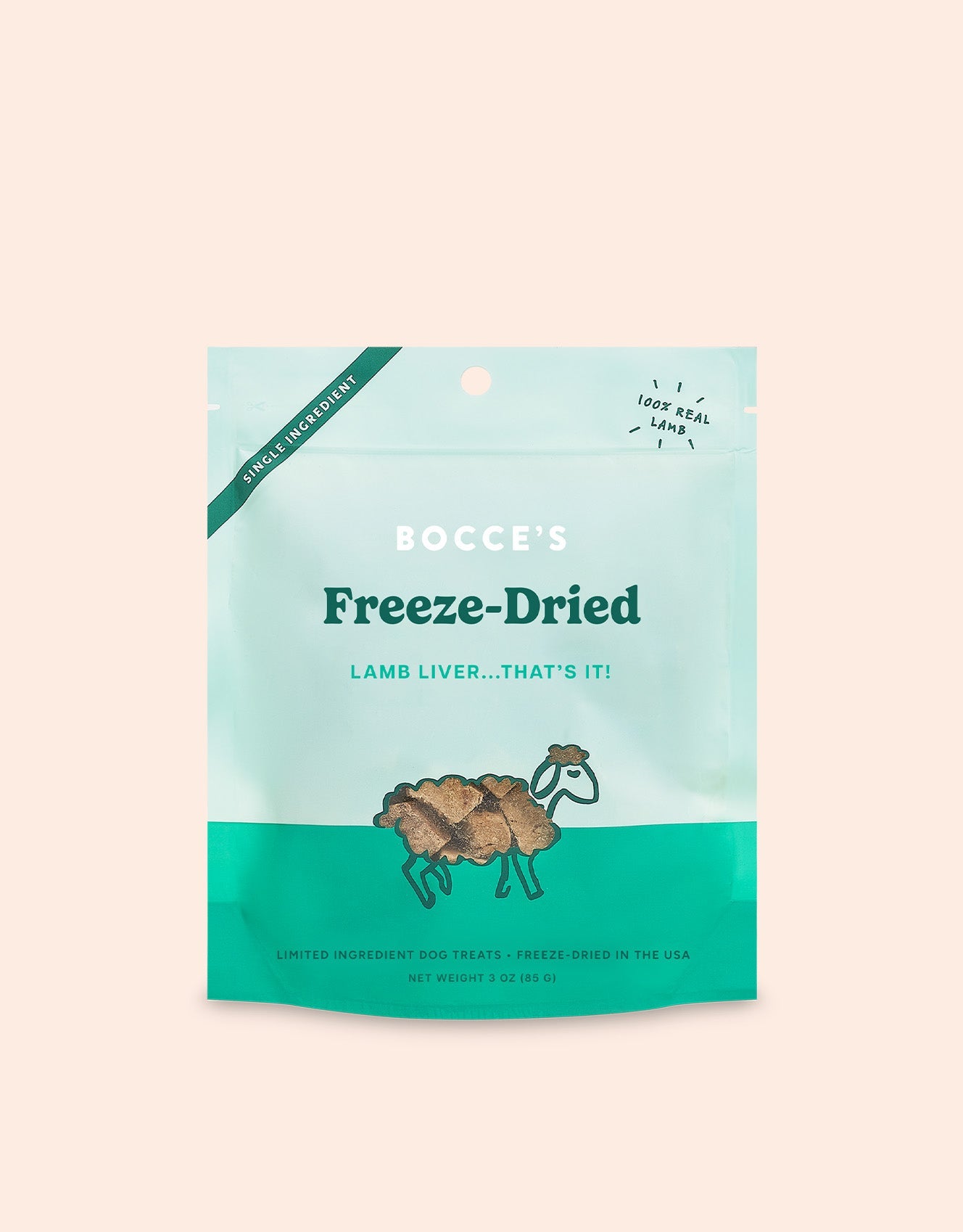 Lamb Liver Freeze-Dried - 3 oz