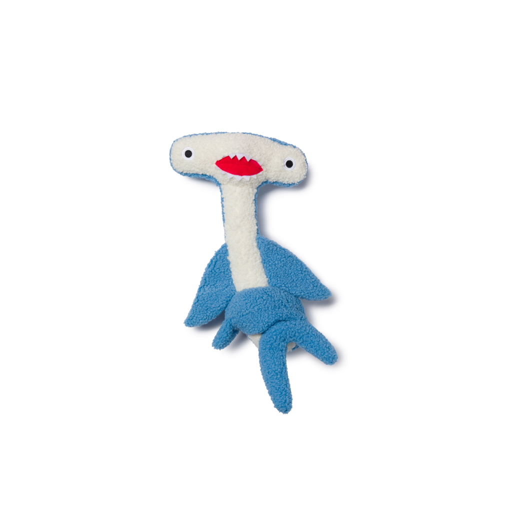 FabDog Mini Twisty Shark Dog Toy - 30"