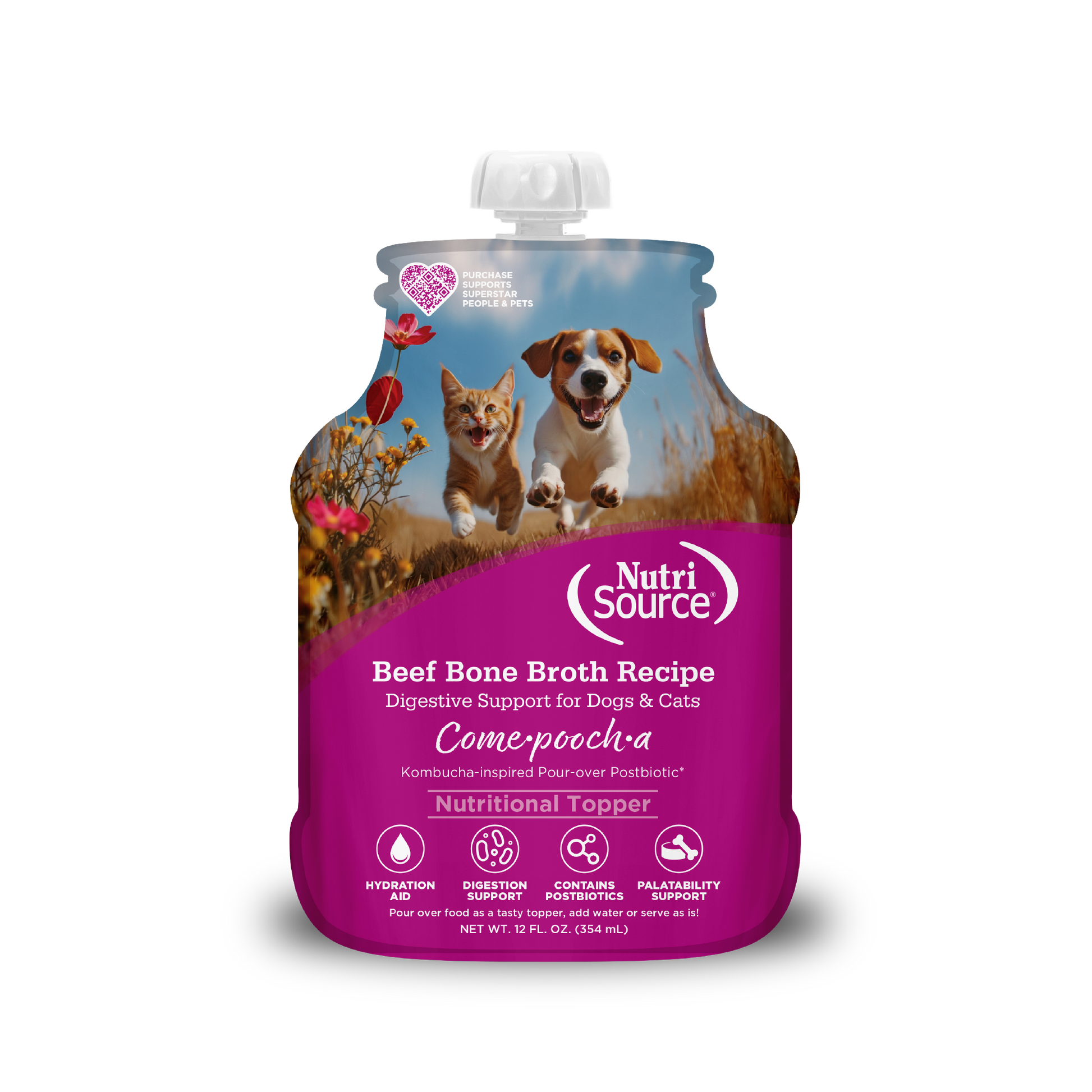 NutriSource Come-Pooch-A Beef Wet Dog Food - 12 oz