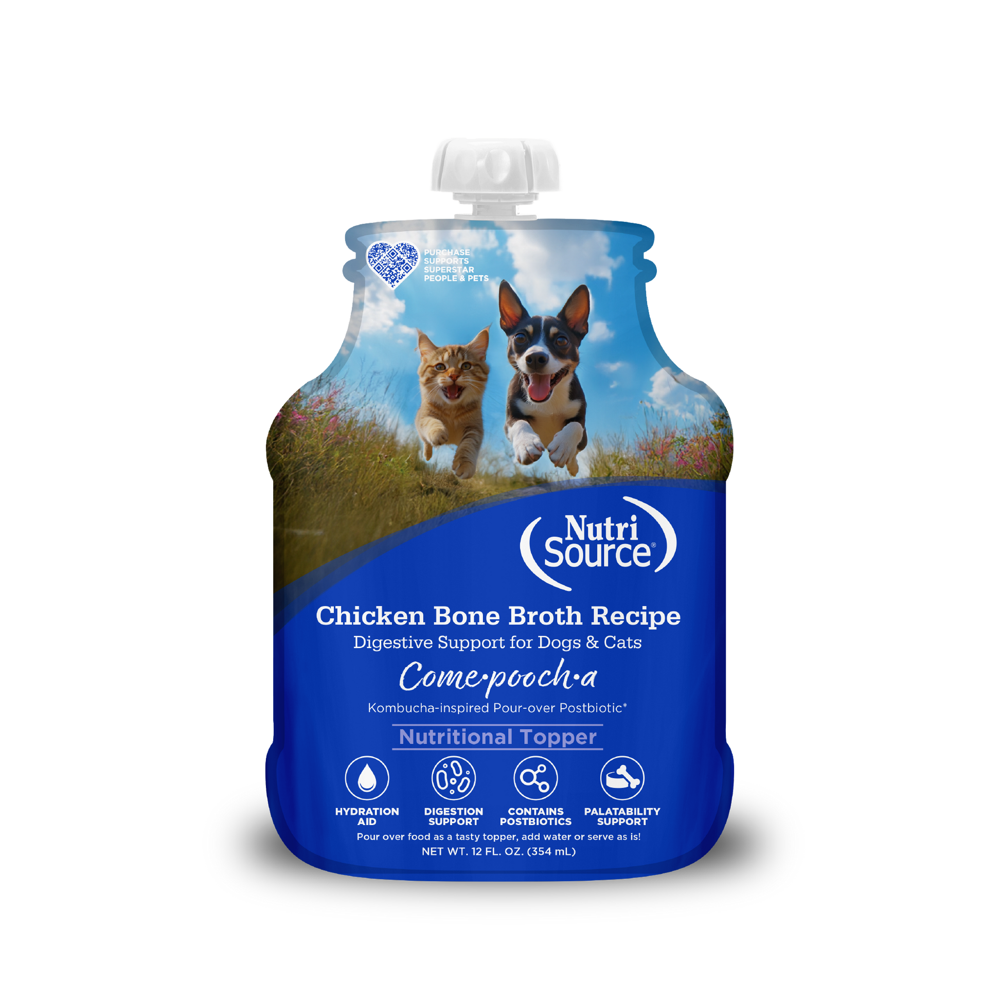 NutriSource Dog Grain-Free COME POOCH Chicken 12OZ