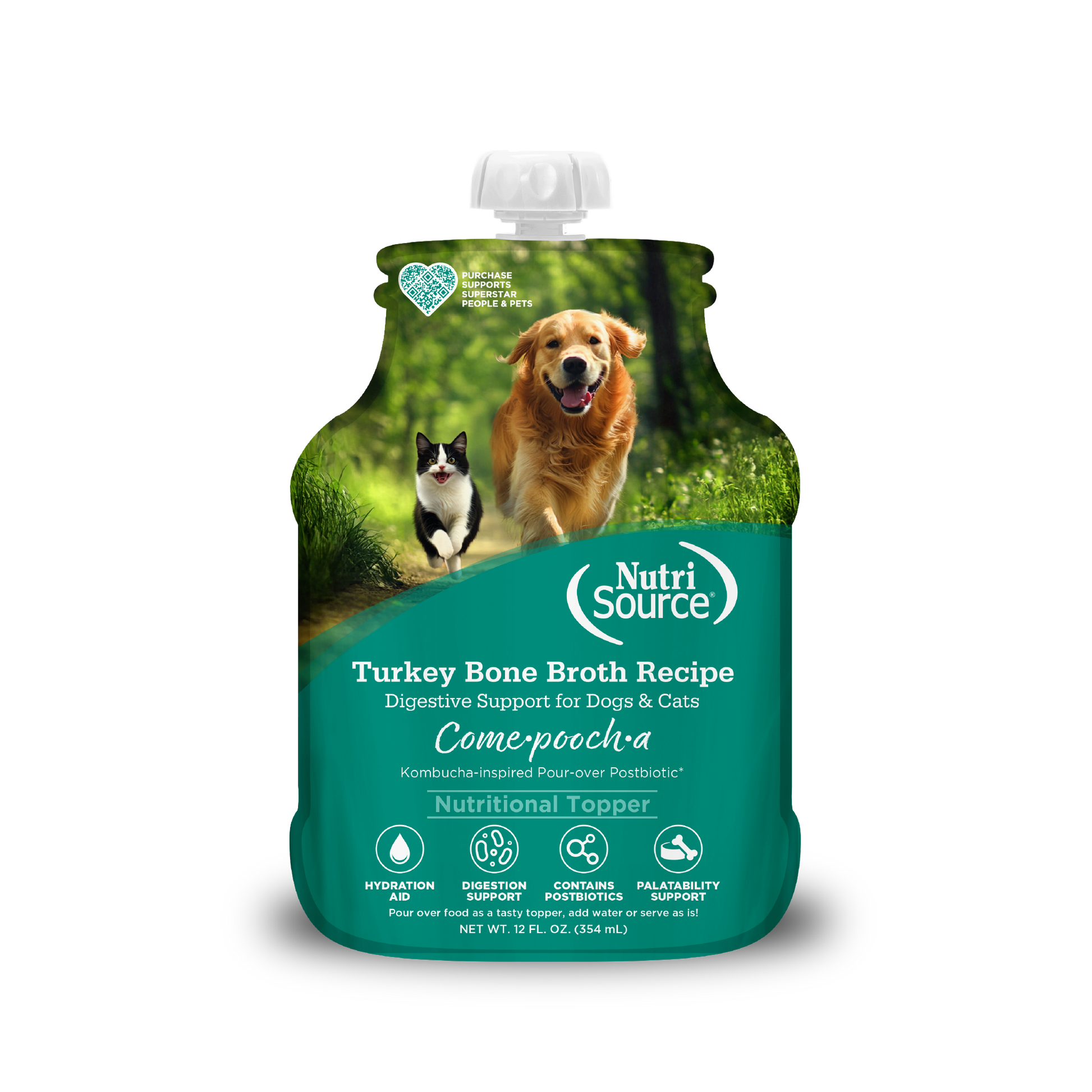 NutriSource Dog Grain-Free COME POOCH Turkey 12OZ