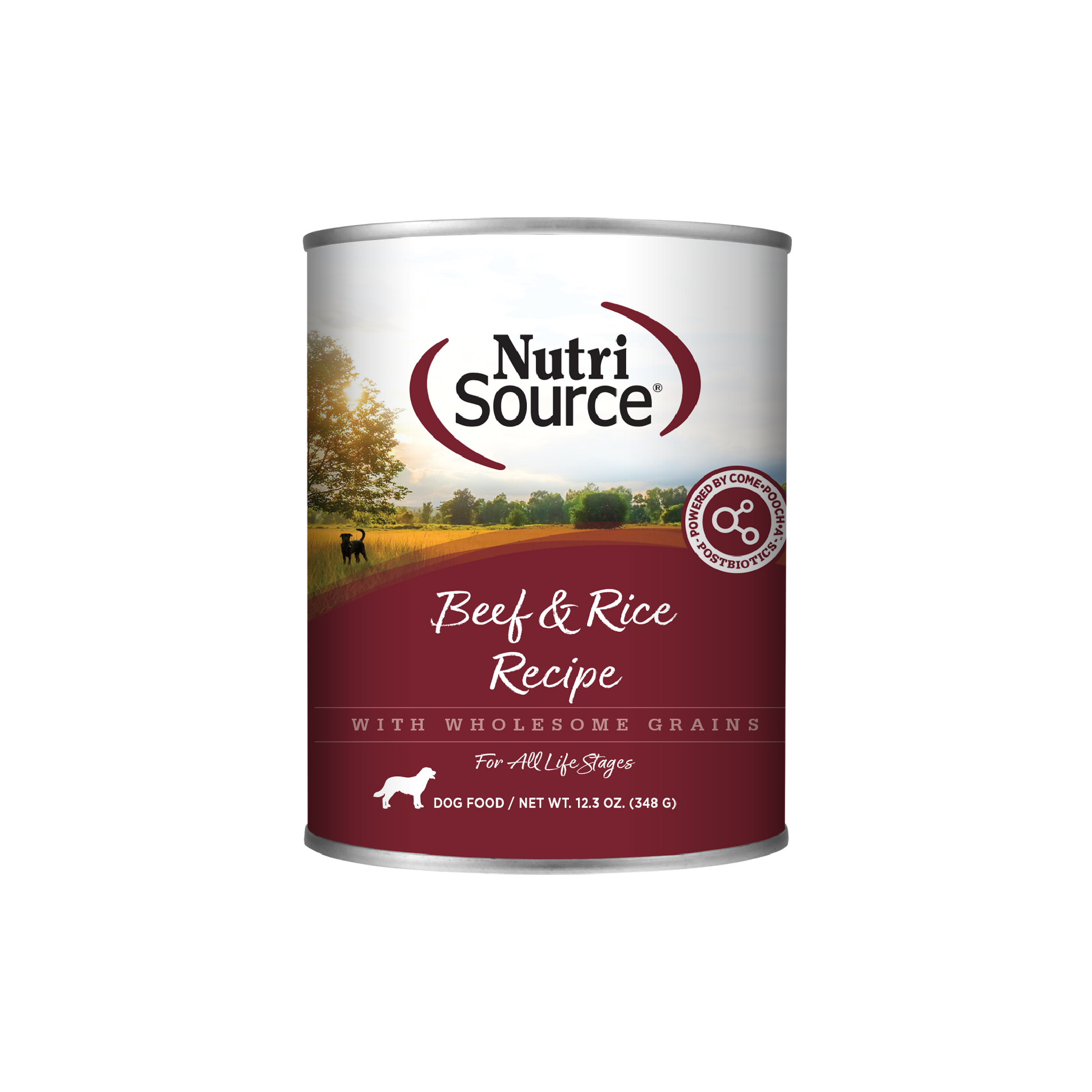 NutriSource Dog Beef RC 12.3OZ