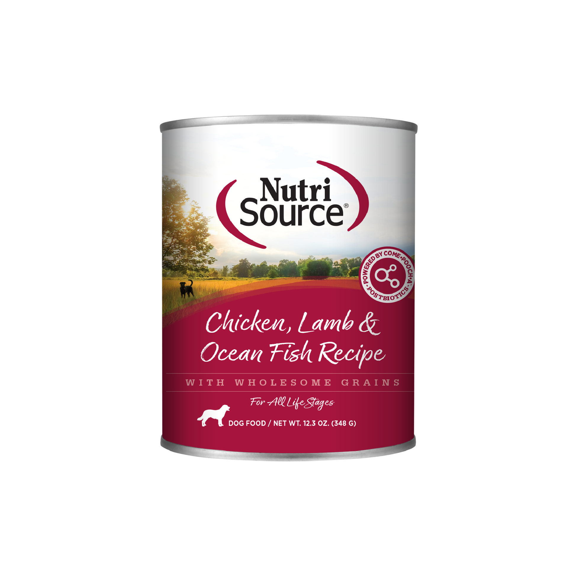 NutriSource Dog Chicken Lamb OFSH 12.3OZ