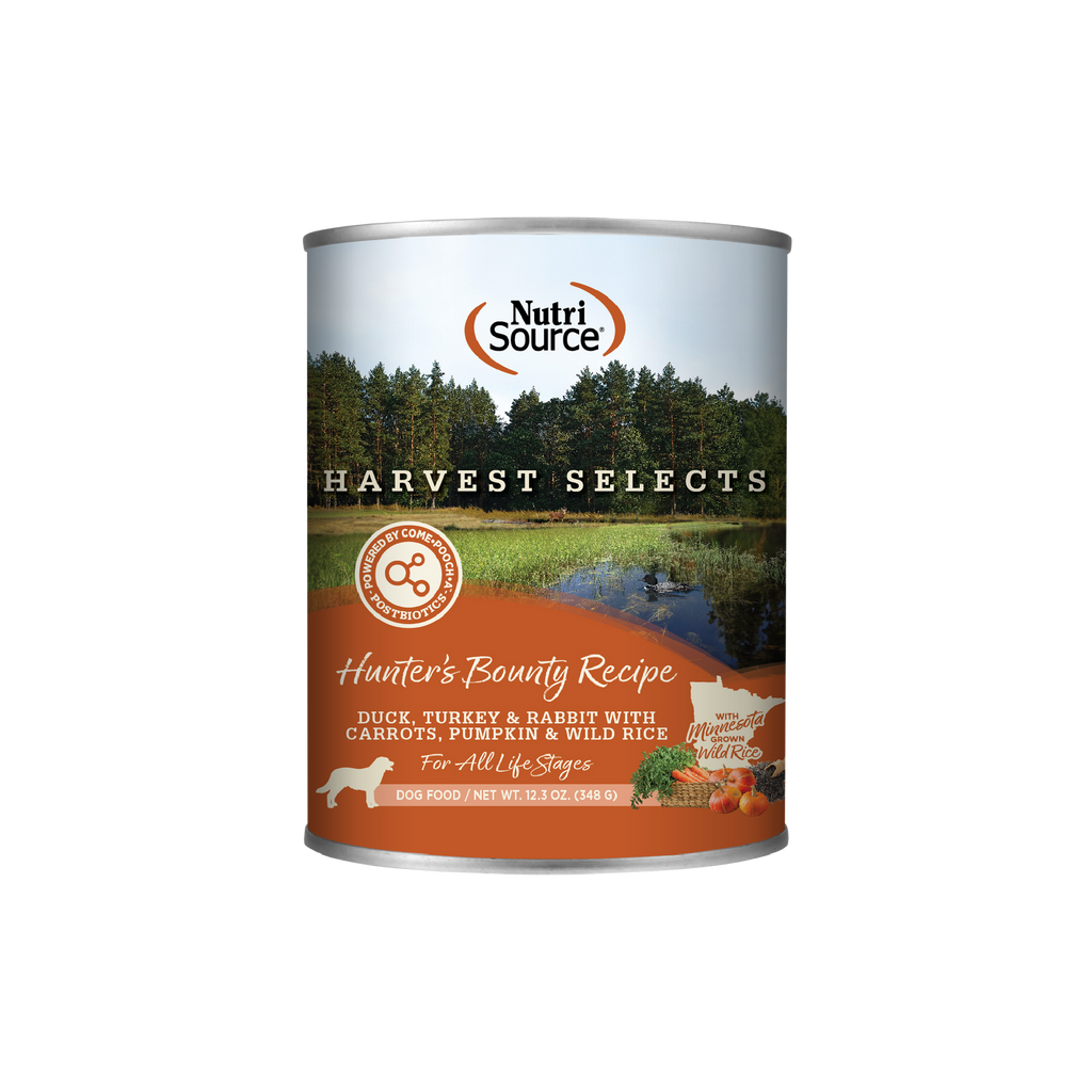 NutriSource Dog HVST HUNTERS 12.3OZ