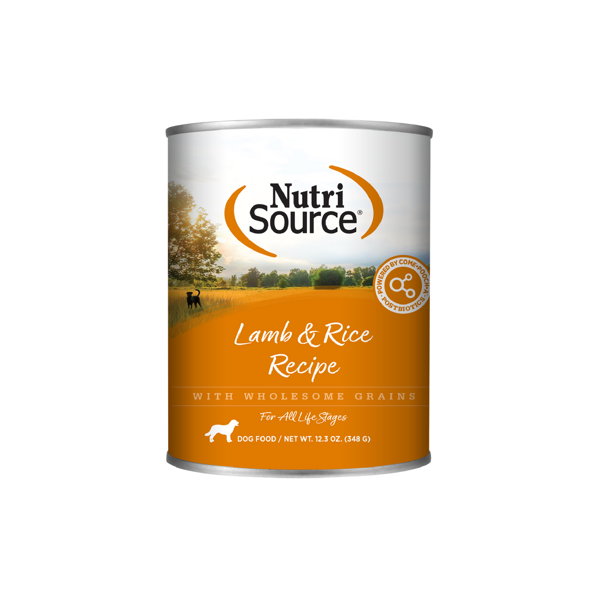 NutriSource Dog Lamb RC 12.3OZ