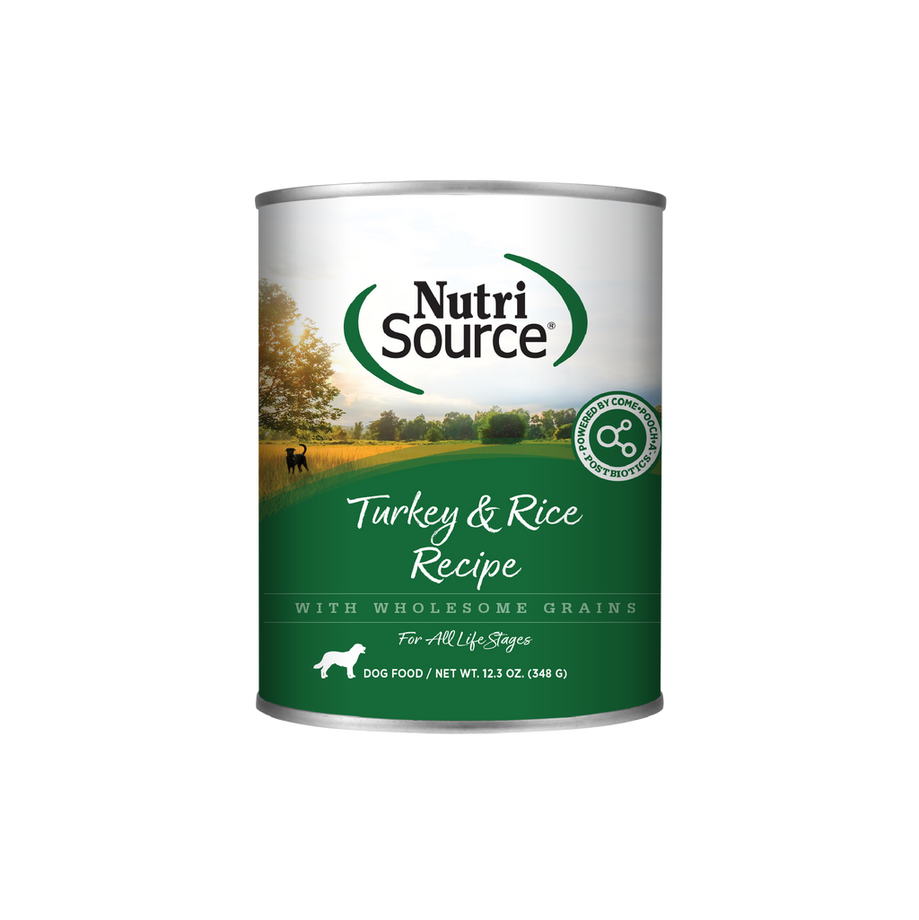 NutriSource Dog Turkey RC 12.3OZ