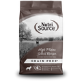 NutriSource Grain Free Select High Plains Dog Food - 26 lb - Front package image