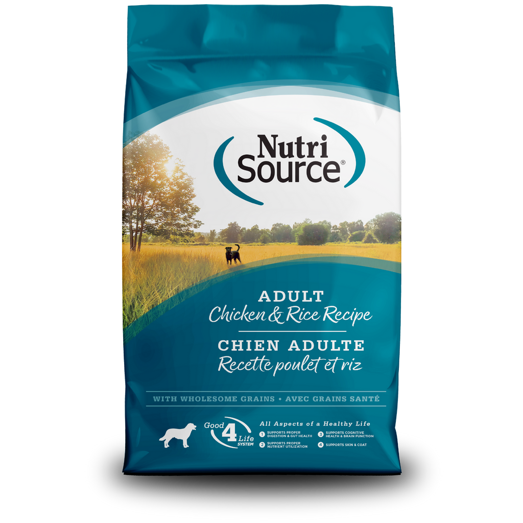 NutriSource Dog Chicken BRN RC 26#