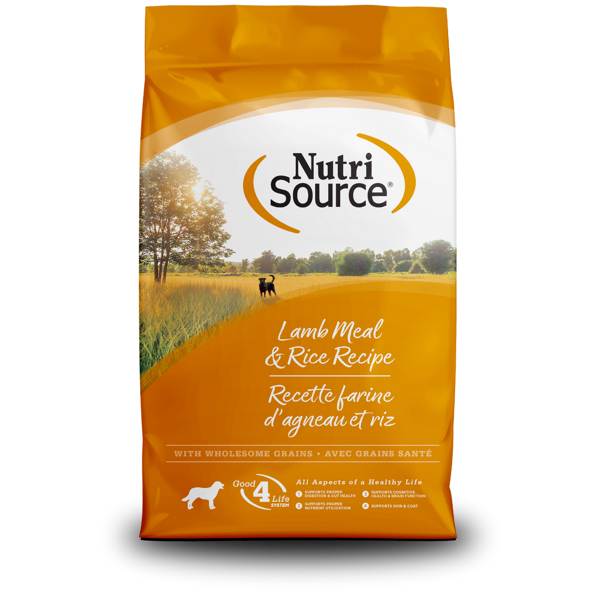 NutriSource Dog Lamb BRN RC 26#