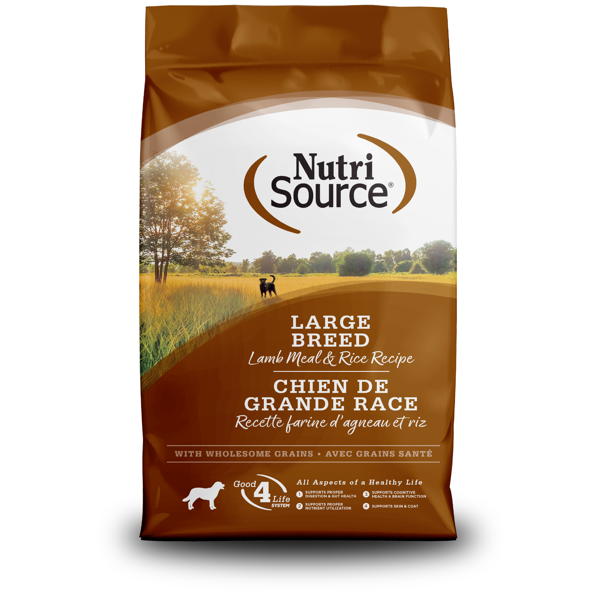 NutriSource Dog LBR Lamb BRN RC 26#