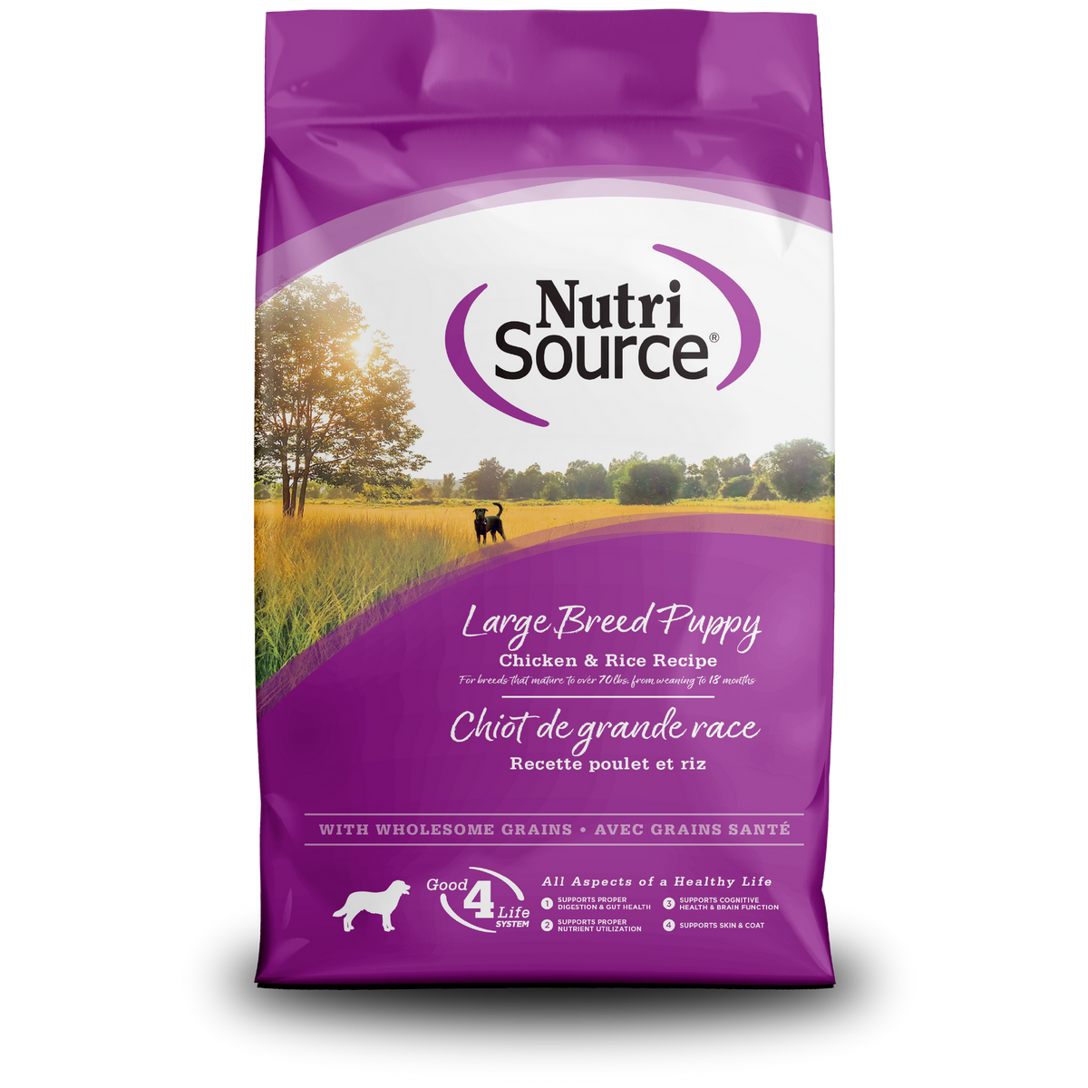 NutriSource Dog Puppy LBR Chicken RC 12#