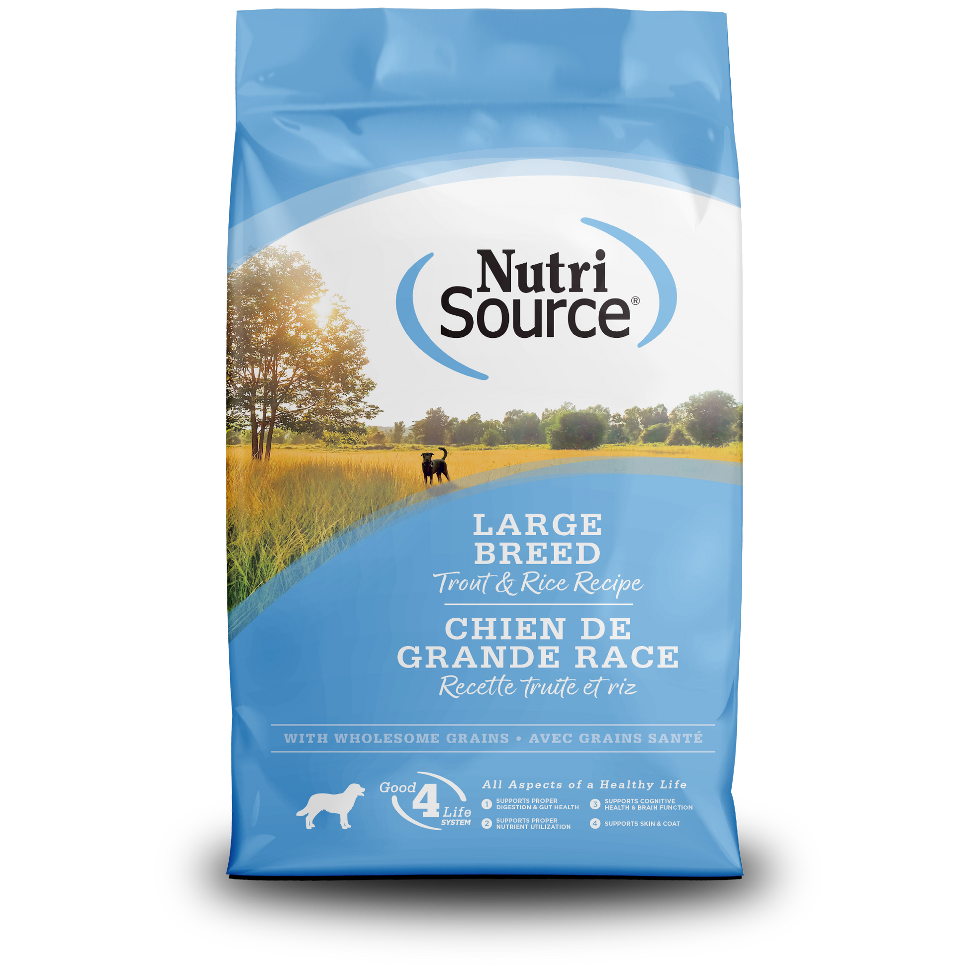 NutriSource Dog LBR TRO BRN RC 26#