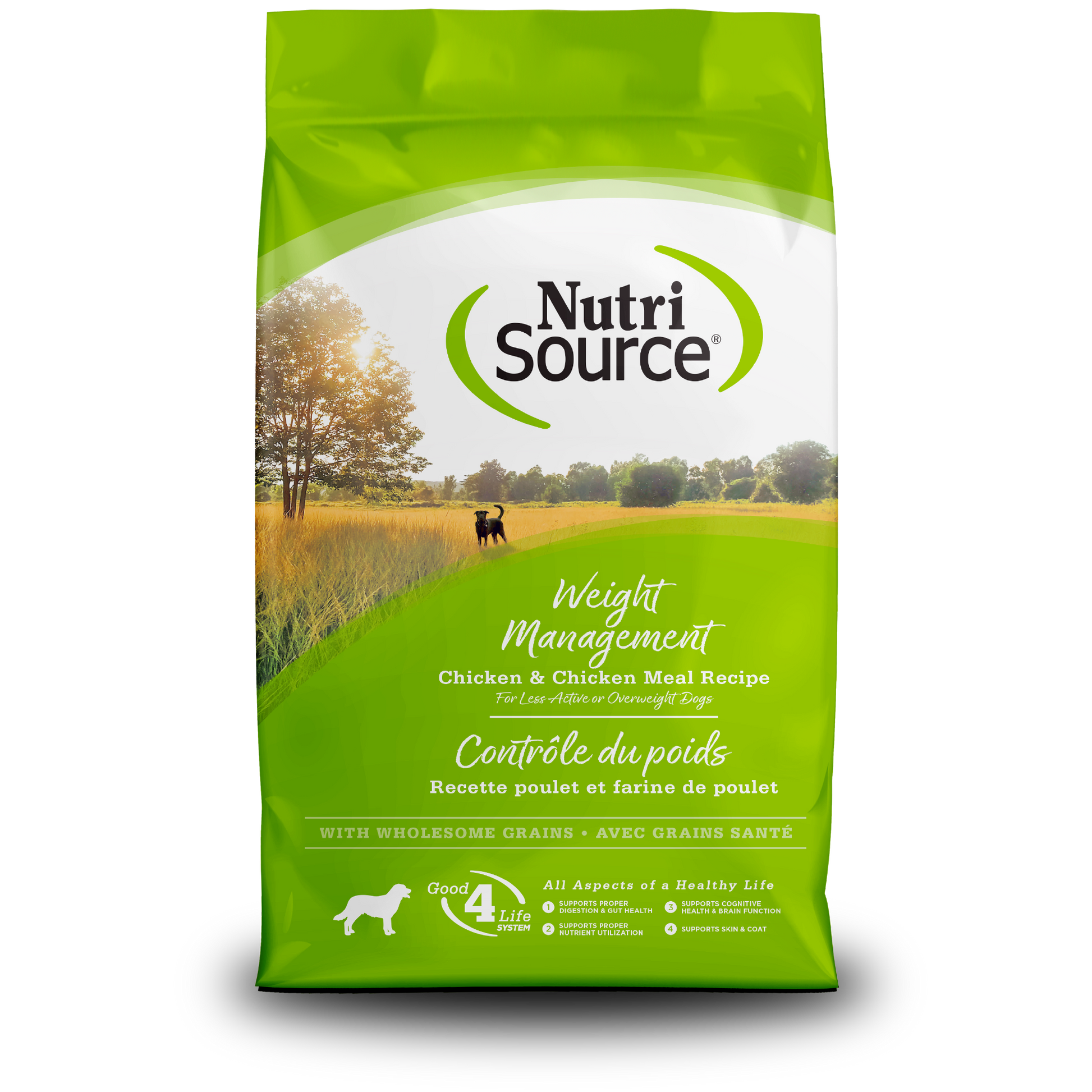 NutriSource Dog WTMGMT Chicken RC 26#