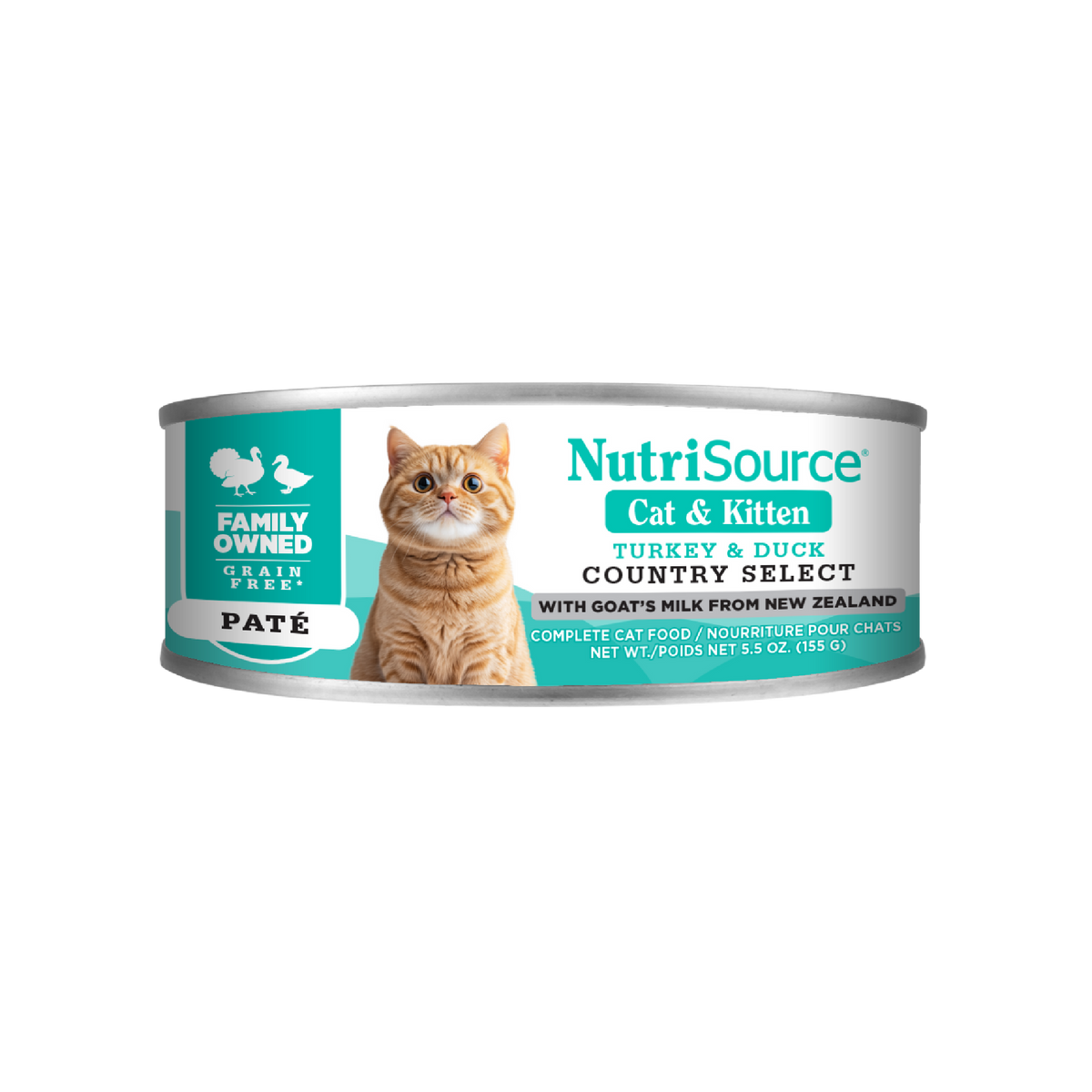 NutriSource Choice Grain-Free Country Select Wet Cat Food - 5.5 oz