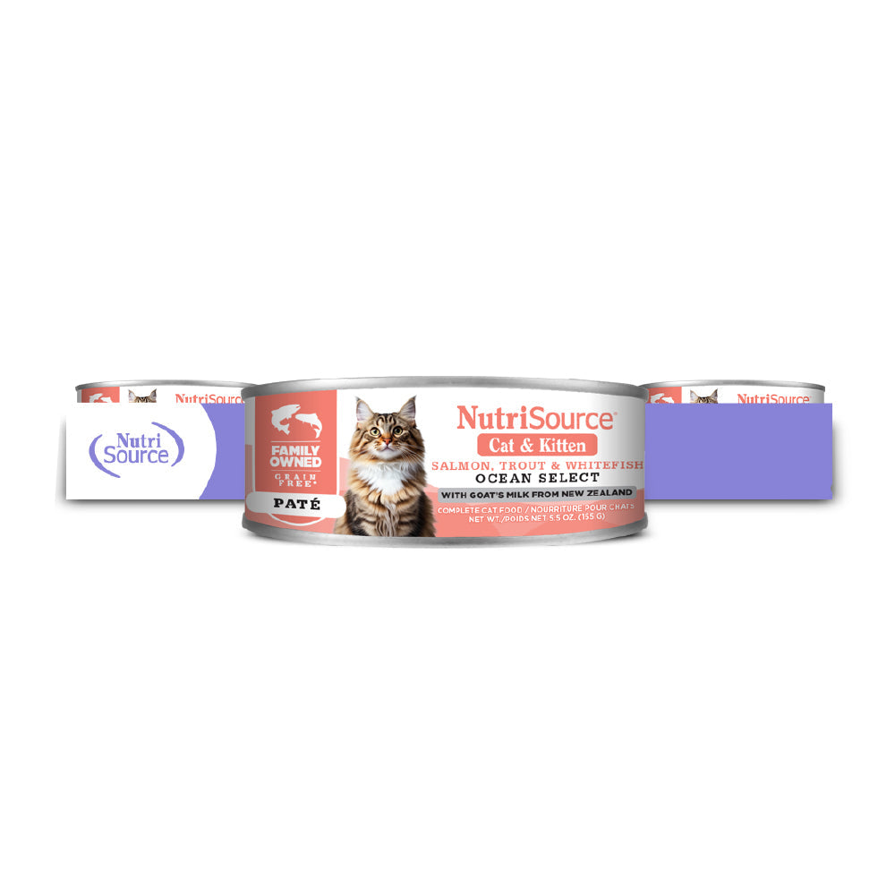 NutriSource Cat SEL Grain-Free OCN 5.5OZ