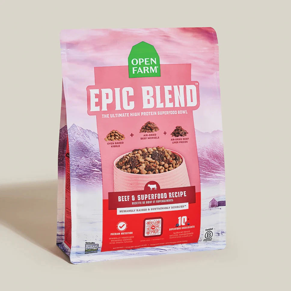 Open Farm Epic Blend Beef & Superfood Dry Dog Food 3.5LB
