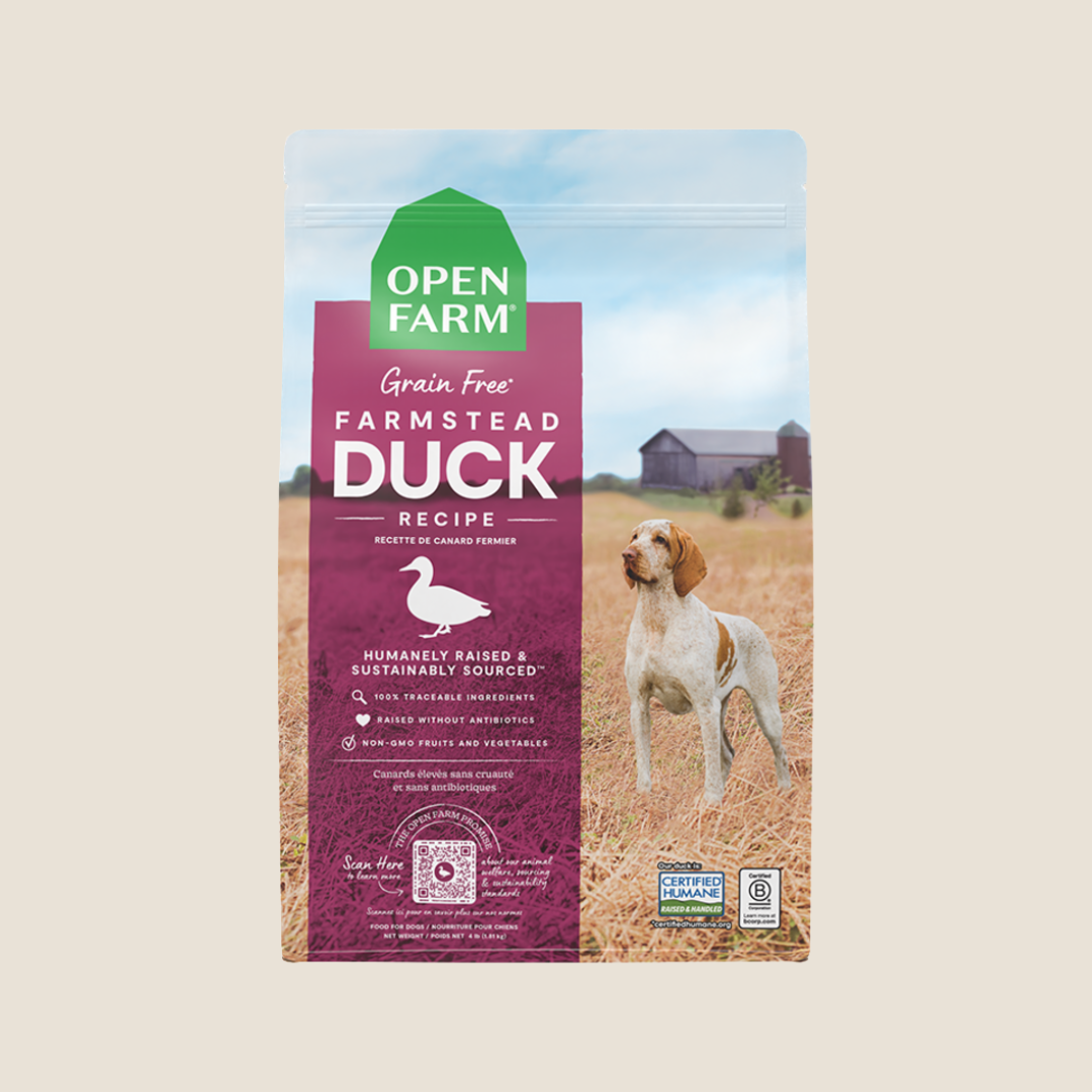 Open Farm Dog Grain-Free Farmstead Duck Dry Food 4LB